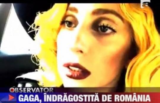 Lady Gaga este indragostita de tara noastra: "Romania, pentru mine, a fost un mic Paris minunat"