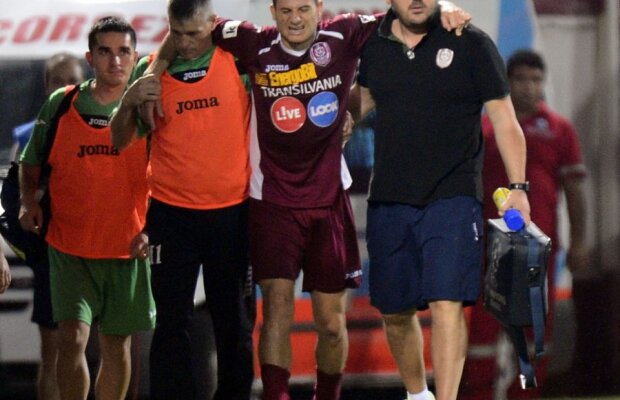 Veste cruntă pentru Ronny! Cît va sta brazilianul lui CFR Cluj departe de gazon