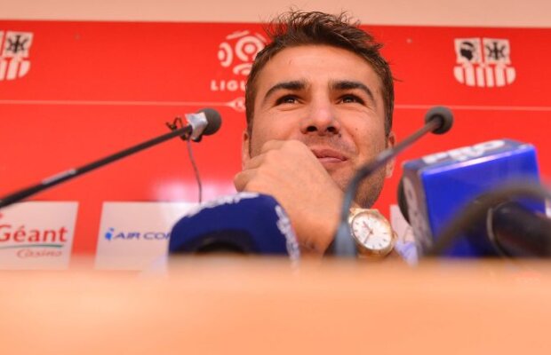 Adrian Mutu a anunţat că vrea să-şi încheie cariera la Ajaccio: "Nu am venit ca să fiu un star"