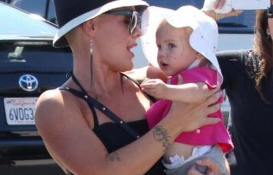 Pink, o mama devotata: isi iubeste fetita si mai vrea doi-trei copii! 