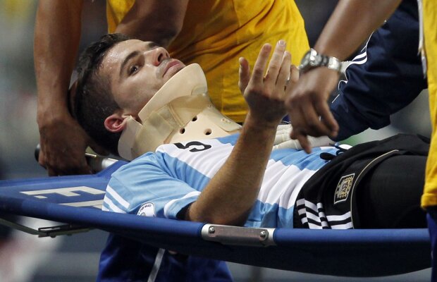 VIDEO Accidentare HORROR pentru Gago, în meciul cu Peru!