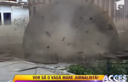 Horatiu Tudor, reporterul de la Acces Direct, lovit de un meteorit?