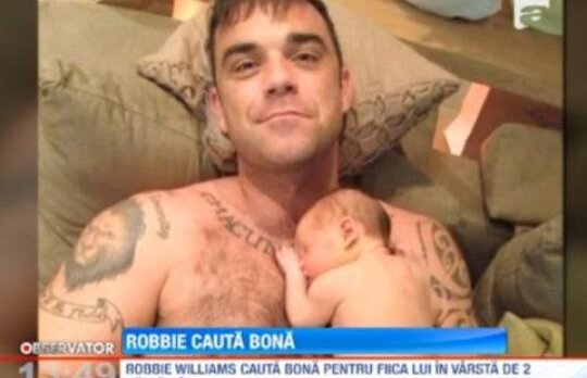 Robbie Williams cauta urgent bona. Vezi cerintele pe care trebuie sa le indeplineasca!