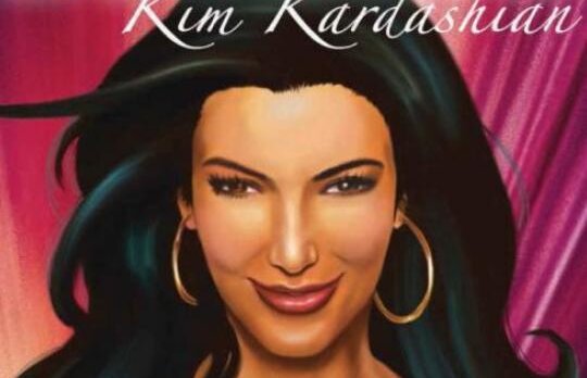 Revista de benzi desenate, despre caseta porno a lui Kim Kardashian