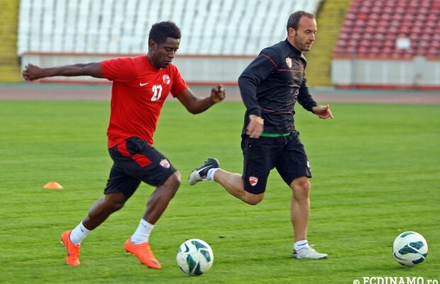 Surpriză la antrenamentul de azi al dinamoviştilor! Pe cine va putea conta Bonetti pentru partida cu Bistriţa