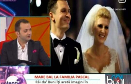 Imagini in exclusivitate de la nunta lui Alin Pascal! “Am dansat toata noaptea, abia merg!”