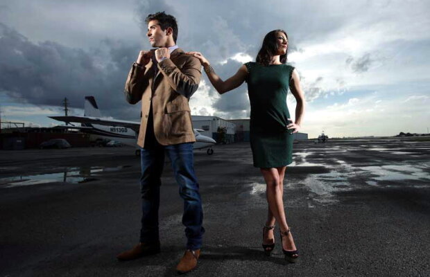 FOTO Idilă la modă » Cătălina Ponor şi portoricanul Tommy Ramos şi-au condimentat relaţia cu o şedinţă foto