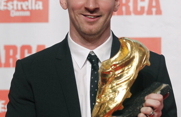 M4 » Messi a primit ieri Gheata de Aur şi a fost nominalizat din nou la Balonul de Aur