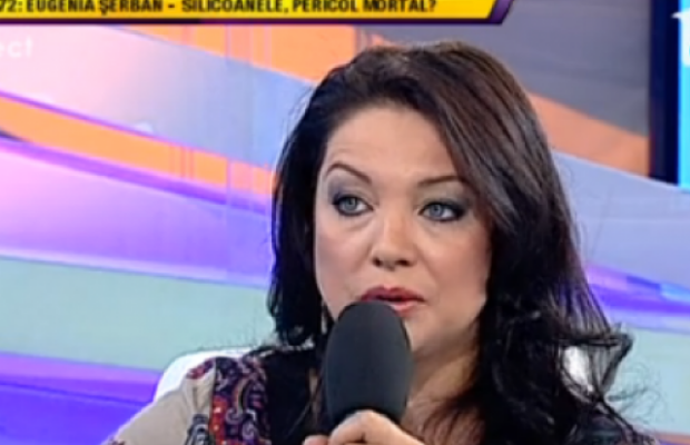 Acces direct: Actrita Eugenia Serban risca sa ramana fara sani din cauza silicoanelor