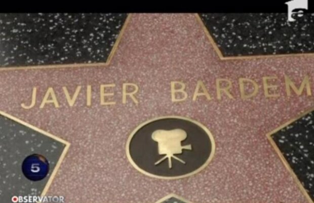 Javier Bardem a primit o stea pe Hollywood Walk of Fame