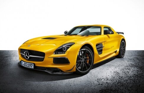 Acesta este Mercedes-Benz SLS AMG Black Series*