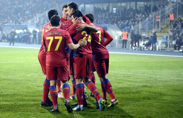 Steaua, prima în clasamentul pe anul 2012 » Dinamo abia pe 8, mult sub Concordia Chiajna