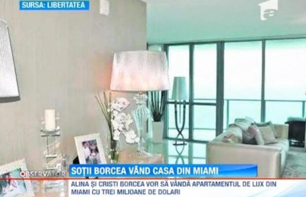 Alina si Cristi Borcea isi vand casa din Miami