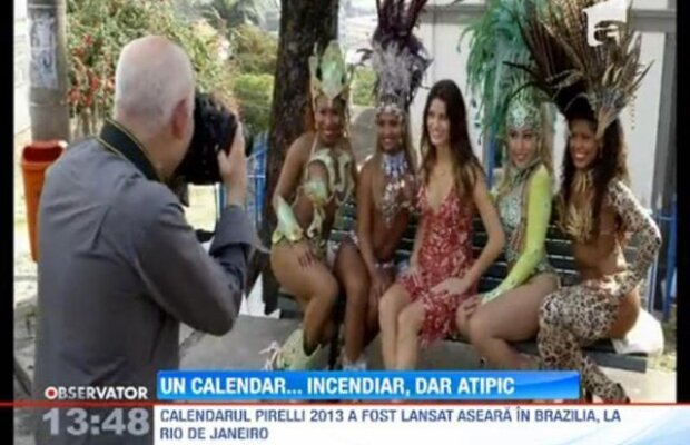 Calendarul Pirelli 2013, primul in care fotomodelel nu apar nud 