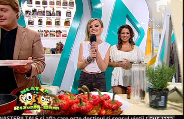 Alexandra Stan a sarbatorit cu Razvan si Dani 19 ani de Antena 1