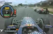 Sebastian Vettel riscă să piardă titlul mondial! Ce a făcut pilotul de Formula 1 în timpul cursei de la Interlagos (VIDEO)