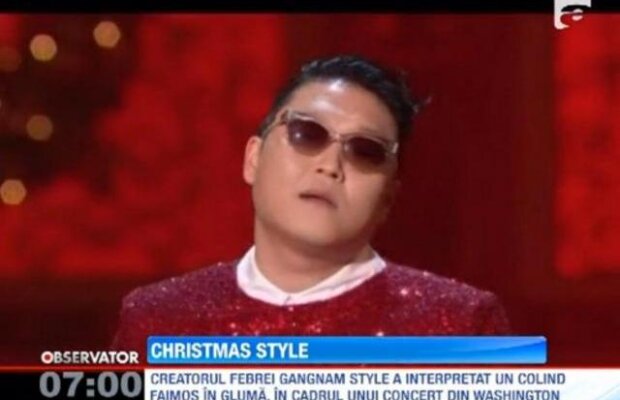 Opan Christmas Style: Psy a intrat in spiritul sarbatorilor