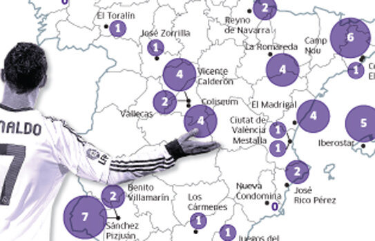 Un oaspete pe care nimeni nu şi-l doreşte » Doar două stadioane i-au scăpat lui Cristiano Ronaldo de cînd e la Real! :O