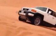 Toyota FJ Cruiser, duna, dobitocul și fizica
