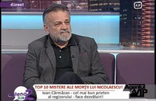 Ioan Carmazan: "Sergiu Nicolaescu nu a avut cancer"