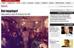 SURPRIZĂ de proporţii la pizzerie. Cum a ales o chelneriţă să-şi servească clienţii înainte să demisioneze 