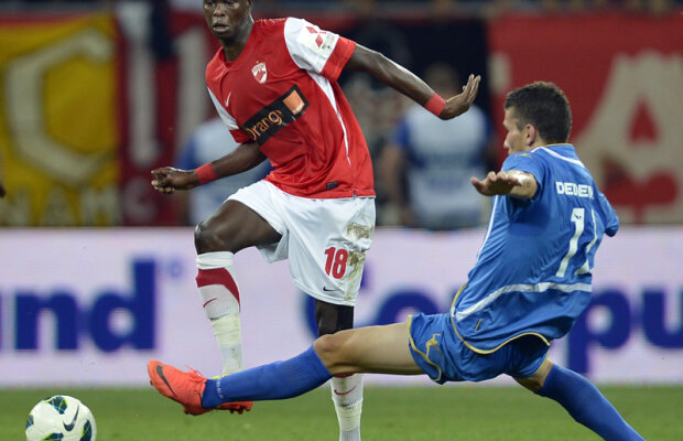 Issa Ba va continua la Dinamo » Ce gest a făcut senegalezul pentru a rămîne în Ştefan cel Mare