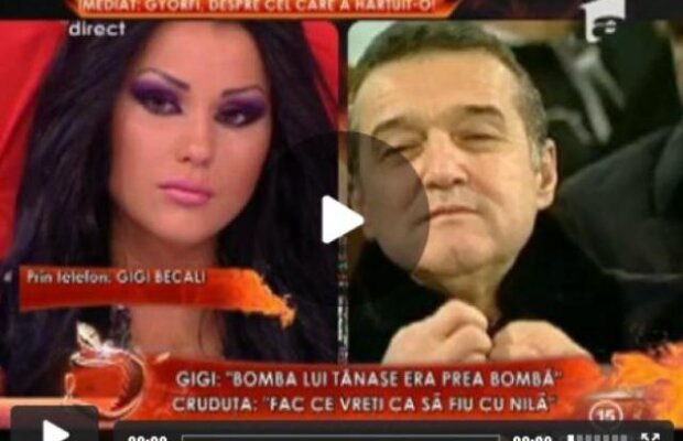 Gigi Becali continua razboiul cu Daniela Crudu! Si nu o iarta nici pe Madalina Pamfile