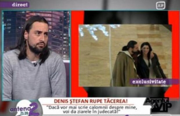 Actorul Denis Stefan a vorbit in exclusivitate despre relatia cu bebelusa Cristina