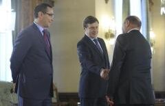 Ponta şi Antonescu s-au întâlnit cu preşedintele Băsescu. Care a fost tema principală a discuţiei 