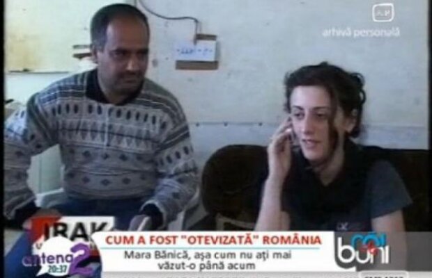 Mara Banica: "Nu as mai repeta experienta din Irak. Acum am un copil"