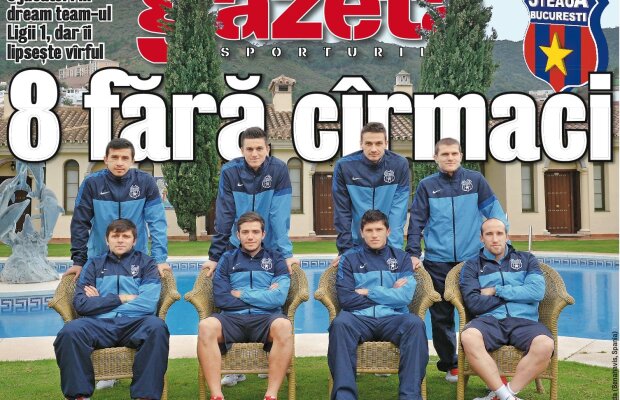 Marea durere de cap a Stelei » Cine o bagă în poartă? 8 jucători în dream team-ul Ligii 1, dar lipseşte vîrful