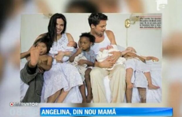 Brad Pitt va fi tata... din nou! Angelina Jolie este insarcinata