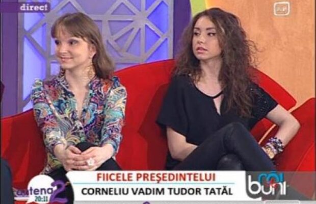 Vadim Tudor vrea conturi de Facebook pentru fetele sale. Are 2 si sunt foarte frumoase!