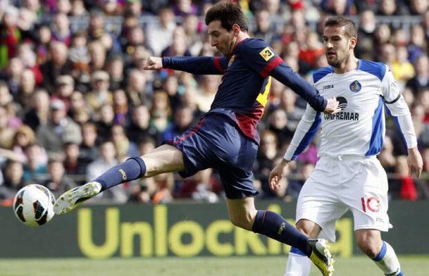 VIDEO Messi bate şi superstiţia » Gol în minutul 13, marcat portarului cu numărul 13 în al 13-lea meci la rînd cu gol, în 2013