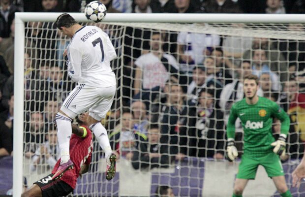 VIDEO Air Ronaldo » Săritura cu care CR7 a sfidat gravitaţia în regalul Real - United 1-1