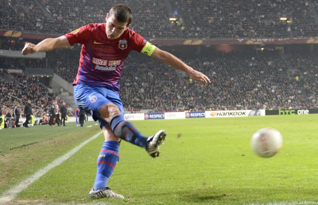 Regretul lui Bourceanu după meciul cu Ajax: "Ne-au înghesuit, păcat că n-am marcat"