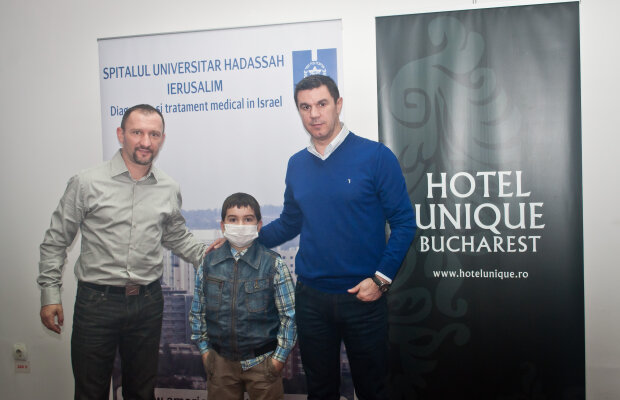 Mihai Leu, Leonard Doroftei şi Istvan Kovacs, impresionaţi de drama unor copii. Ei fac un apel umanitar pentru ajutorarea lui Ionuţ