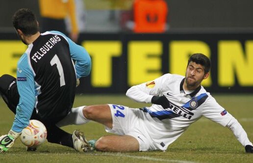 Felgueiras îşi recunoaşte vina de la a doua reuşită a Interului: "Îmi cer scuze pentru greşeala de la gol"