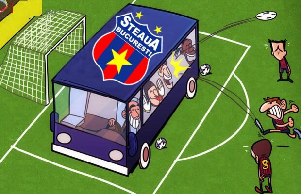 Sfaturi pentru Reghe înainte de Chelsea: "Bagă patru fundaşi pe linia porţii şi pe Szukala în spatele lor!" :D