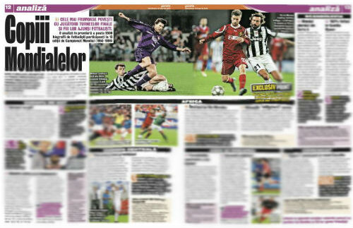 Exclusiv print » Analiză în premieră: Copiii Mondialelor, cele mai frumoase poveşti ale jucătorilor celebri şi ale fiilor lor fotbalişti