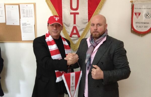 Vizită din Corsica » Preşedintele lui Ajaccio a venit să vadă ”proiectul UTA”, început de cuplul Marţian - Mutu