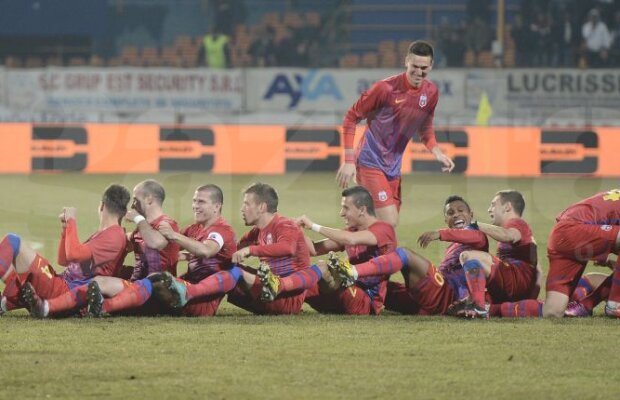 FOTO&VIDEO Trenuleţul roş-albastru pleacă triumfător spre Londra » Ceahlăul - Steaua 3-4