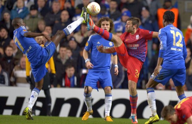 VIDEO şi FOTO » Chelsea - Steaua 3-1. Out din Europa, dar cu capul sus!