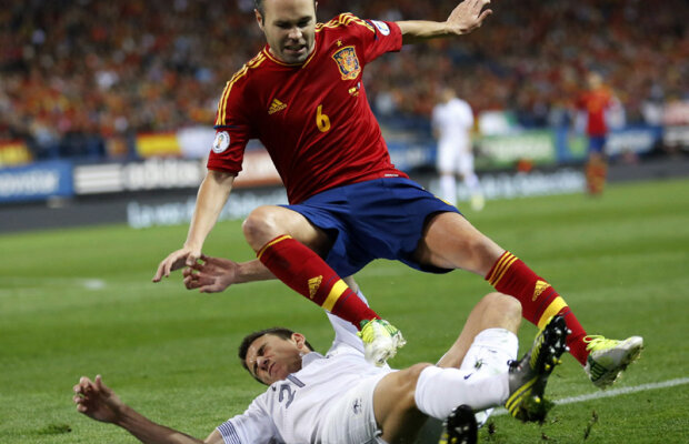 Spaniolii se motivează înaintea meciului cu Franţa: "Fotbalul n-are memorie. Să batem acum!"
