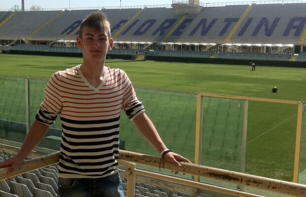 Un component al naţionalei U16 a României va susţine probe la Fiorentina