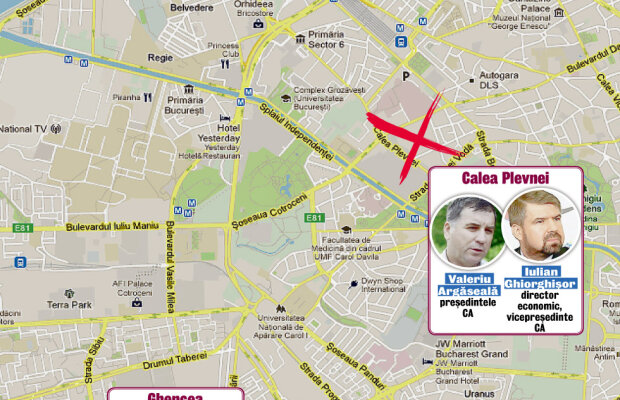 Harta puterii la Steaua » Clubul se conduce din trei cartiere, iar personajele se evită pentru că nu se suportă!