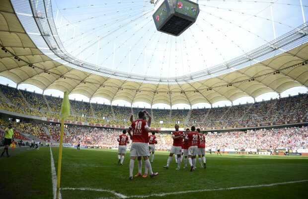 GALERIE FOTO  » Primul meci jucat fără nocturnă pe Naţional Arena, după 50 de partide