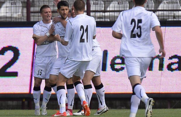 FOTO şi VIDEO CFR Cluj - CS Severin 1-3 » Evoluţie de excepţie a lui Florin Costea
