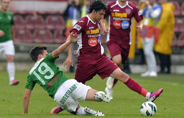 VIDEO Tărîmul promisiunilor » Chiajna a reuşit să scoată un punct pe terenul lui CFR, 1-1