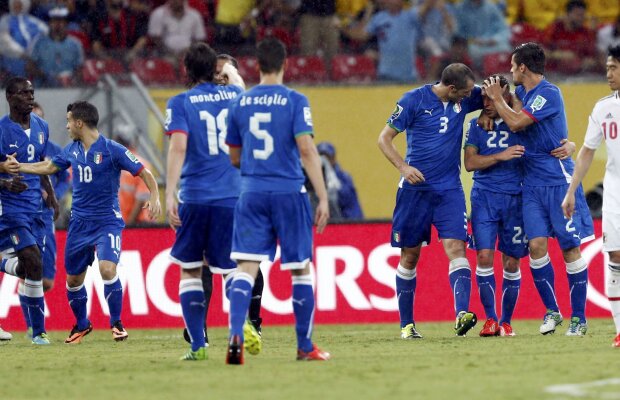 VIDEO Cel mai spectaculos meci de la Cupa Confederaţiilor! » 7 goluri şi multe alte ocazii în Italia - Japonia